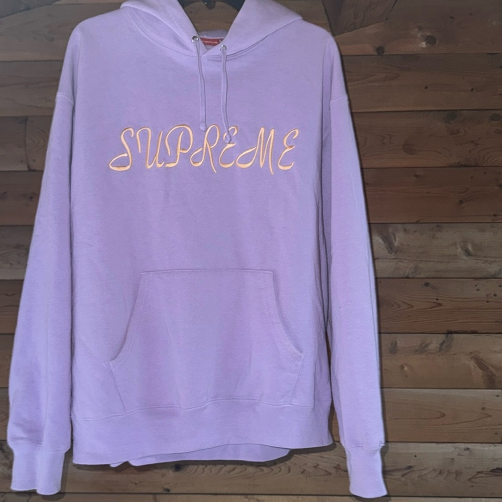 Supreme Script Hooded Sweatshirt